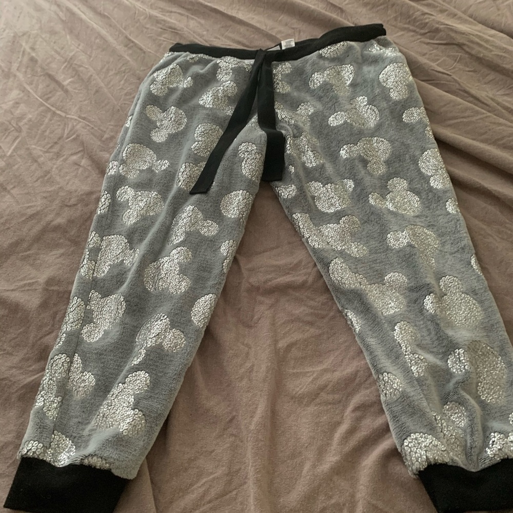 Snuggly Disney Mickey Mouse PJ pants - Picture 1 of 4